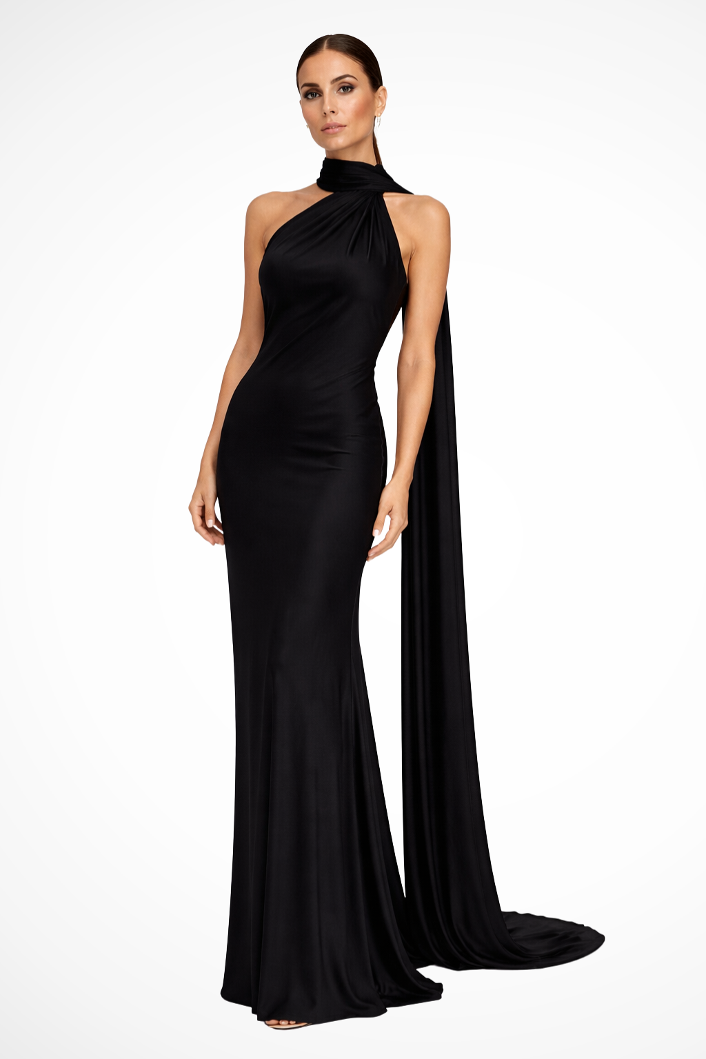 Vivienne Cord | Women Halter Neck Maxi Dress