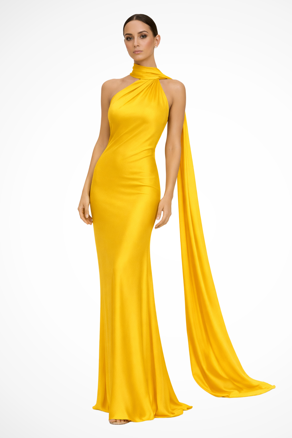 Vivienne Cord | Women Halter Neck Maxi Dress