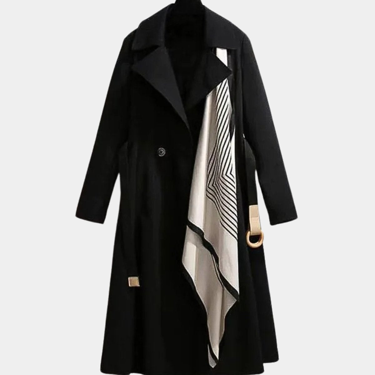 Inaya Bren | Women's Belted Classic Midi Trench Coat