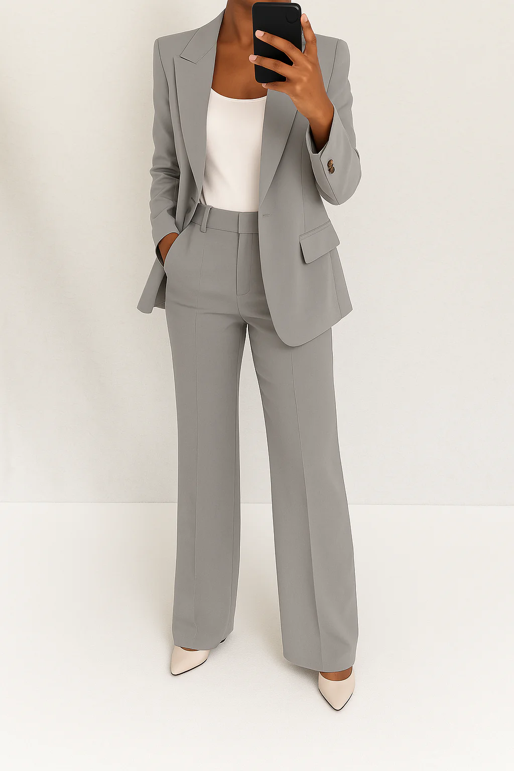 Charlotte Pron | Women's Blazer Full Length