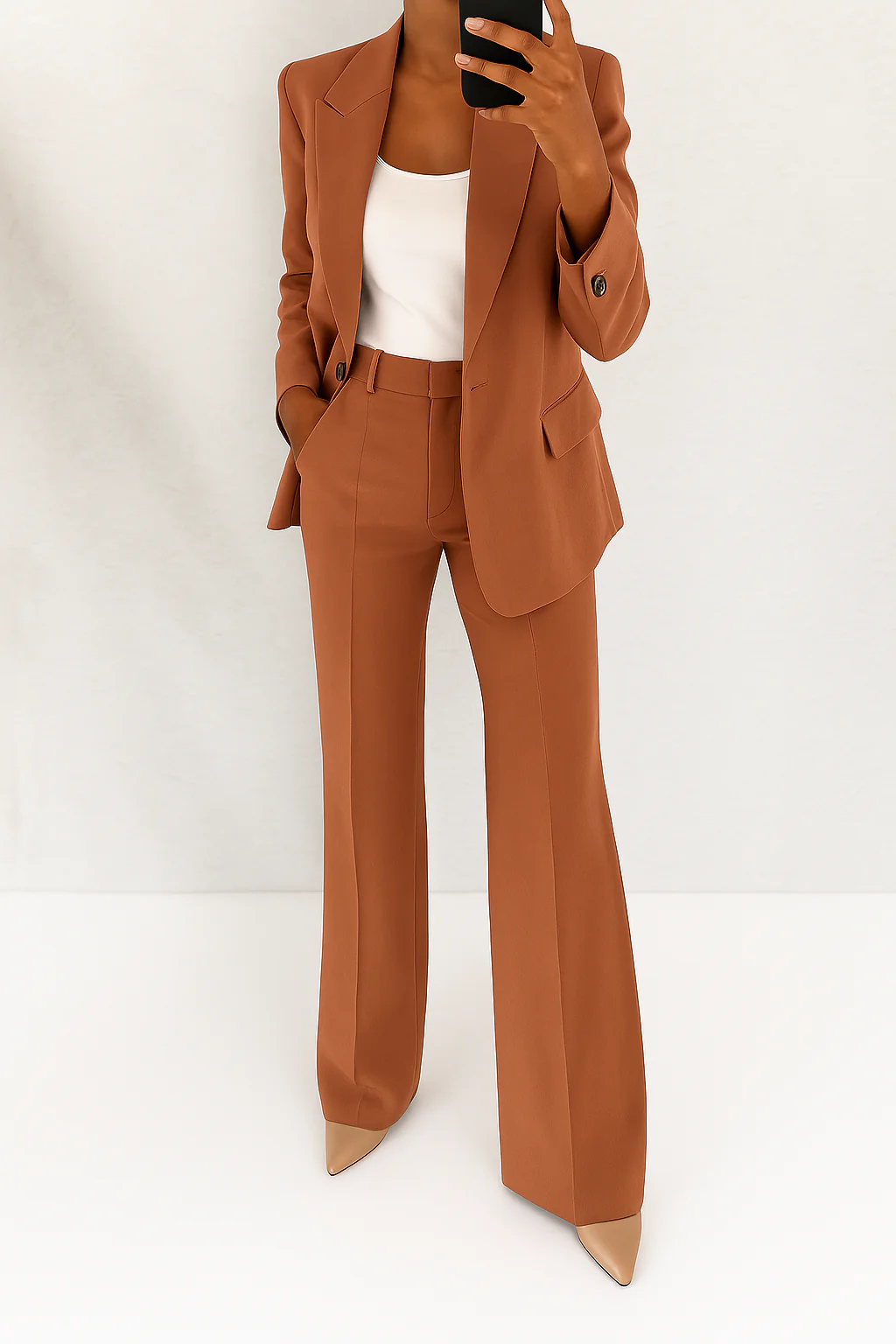Charlotte Pron | Women's Blazer Full Length
