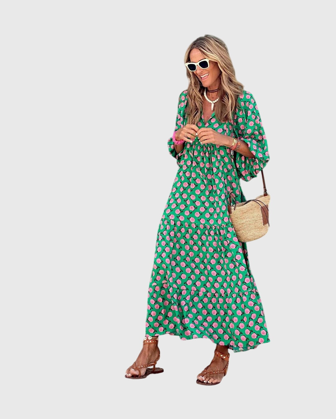 Ines Marot | Women's Boho Maxi Dress