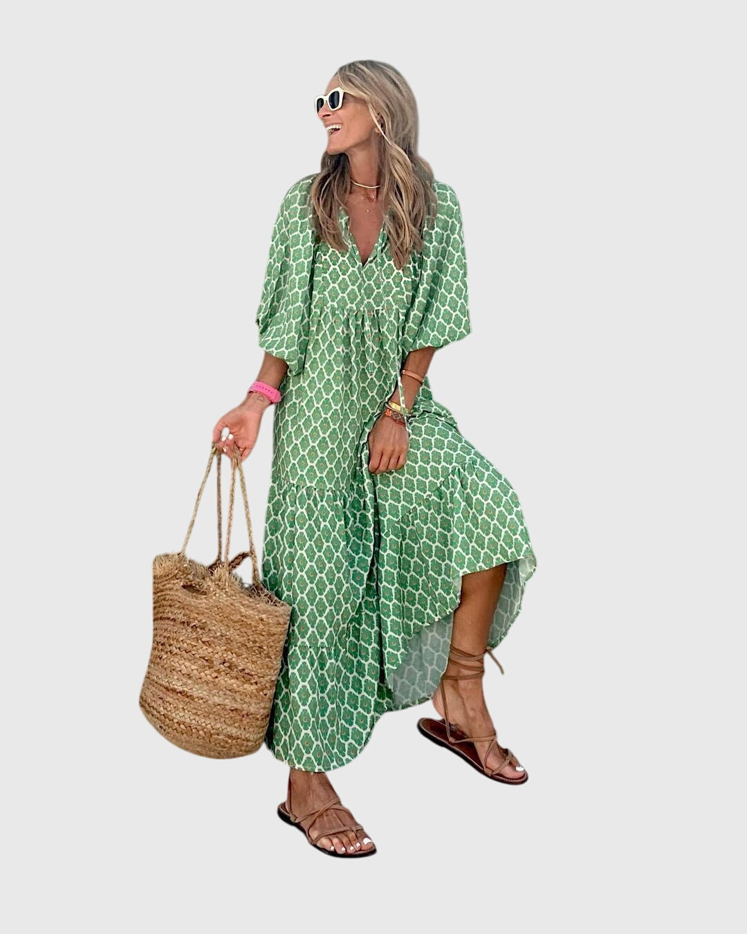 Ines Marot | Women's Boho Maxi Dress