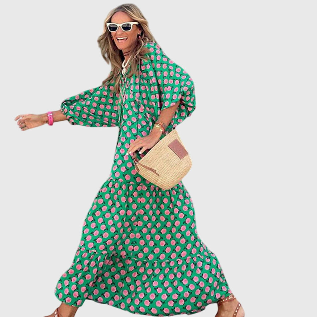 Ines Marot | Women's Boho Maxi Dress