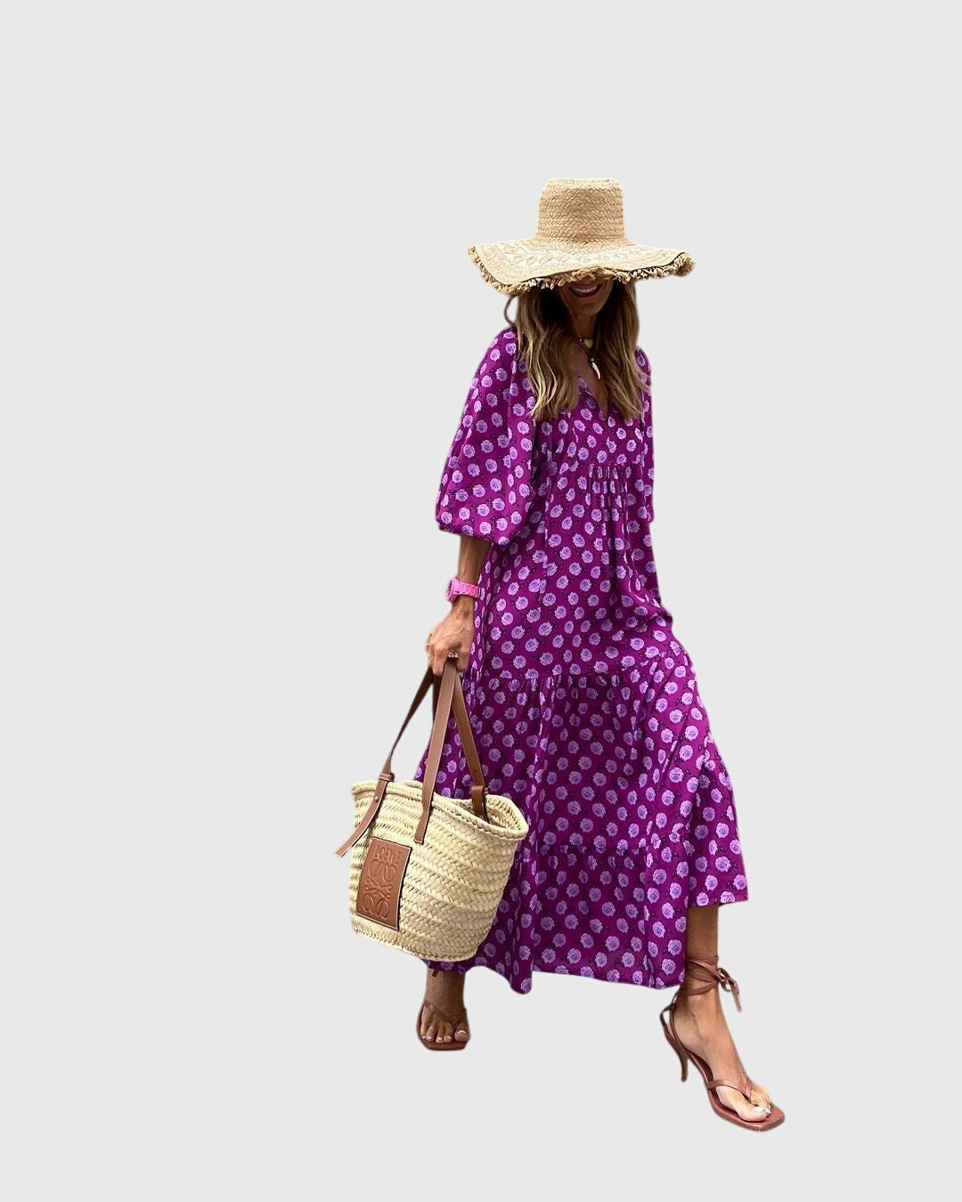 Ines Marot | Women's Boho Maxi Dress