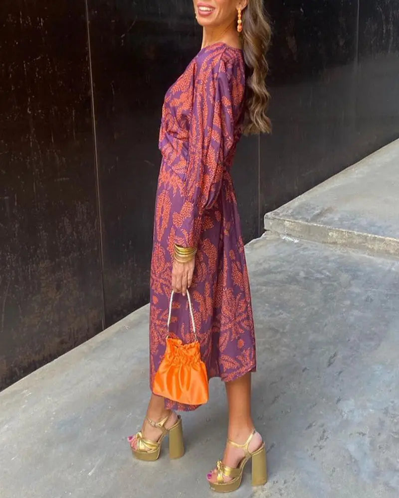 Anne Castel | Women's Boho Wrap Maxi Dress