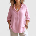 Helena Roux | Women's Comfortable Linen Blouse