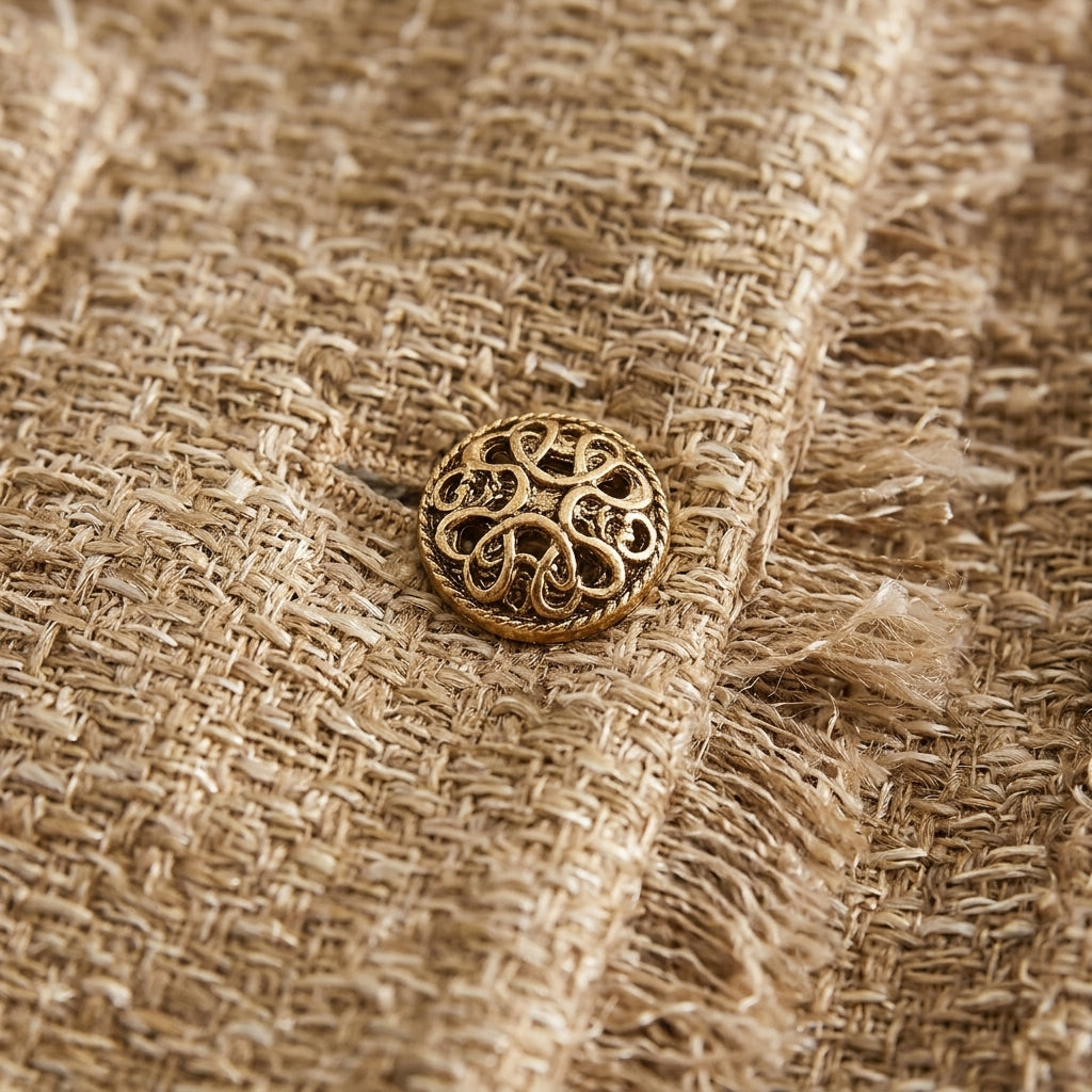Charlotte Lund | Women's Cropped Tailored Tweed Jacket