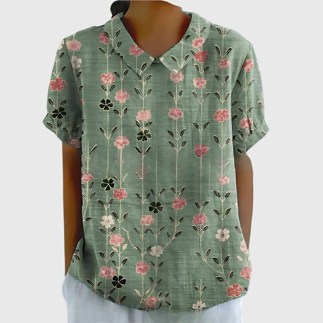 Juno Velt | Women's Floral Blouse