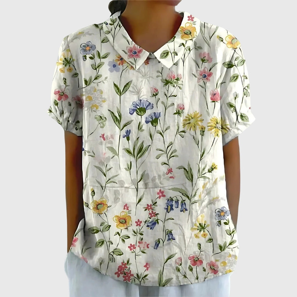 Juno Velt | Women's Floral Blouse