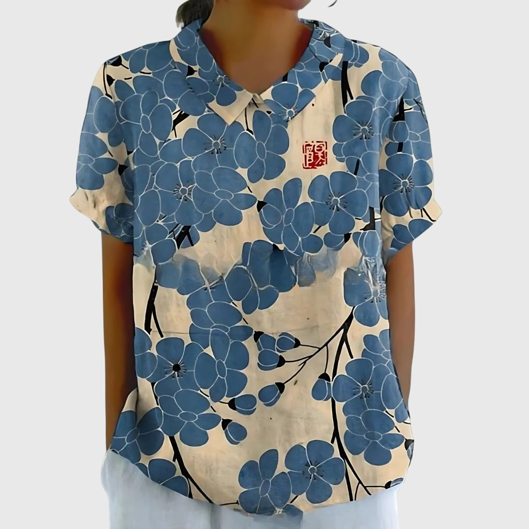Juno Velt | Women's Floral Blouse