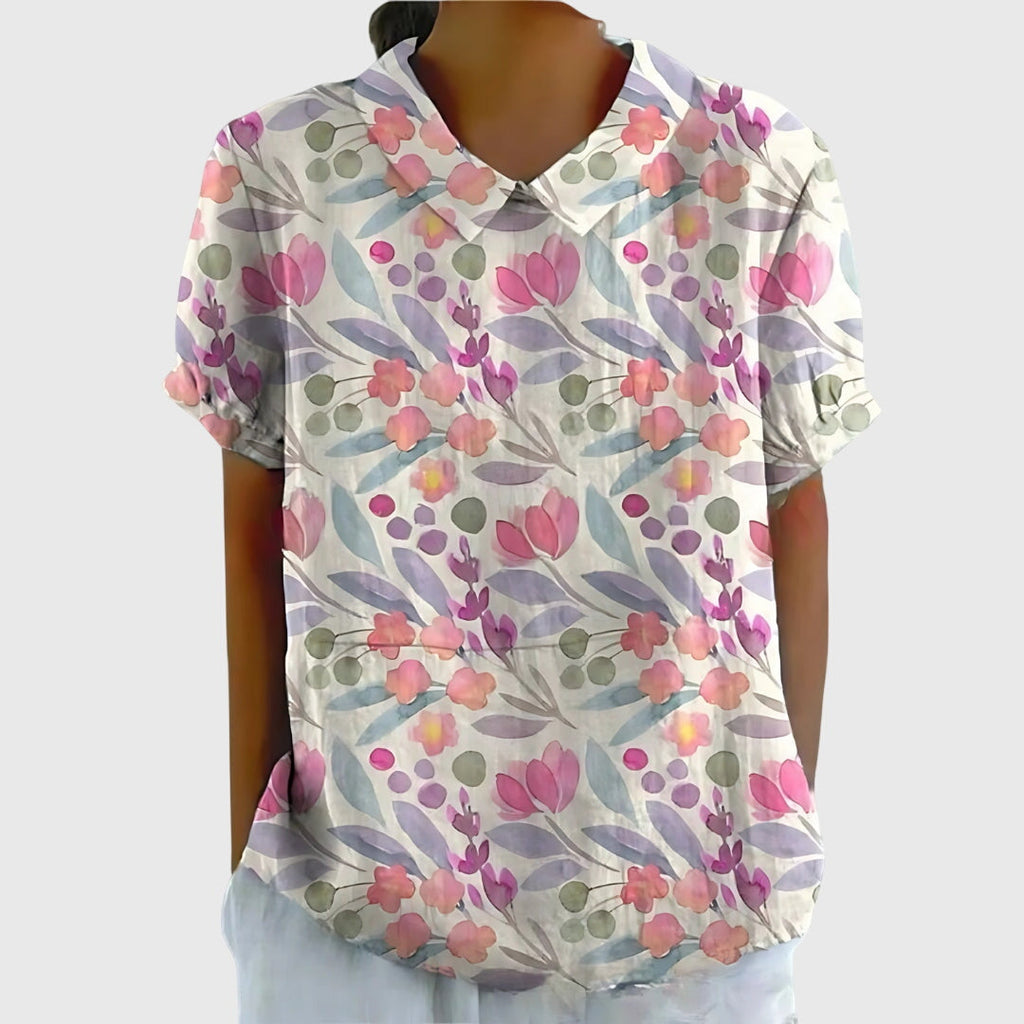 Juno Velt | Women's Floral Blouse