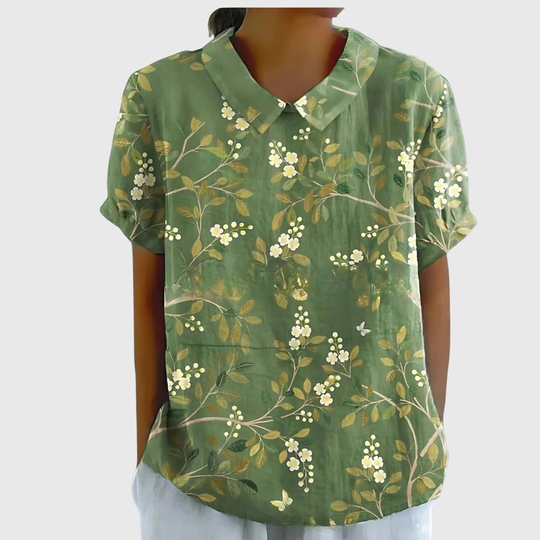 Juno Velt | Women's Floral Blouse