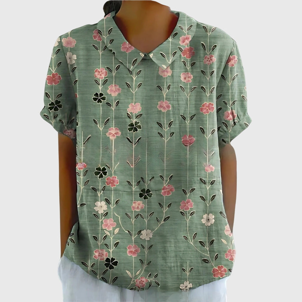 Juno Velt | Women's Floral Blouse