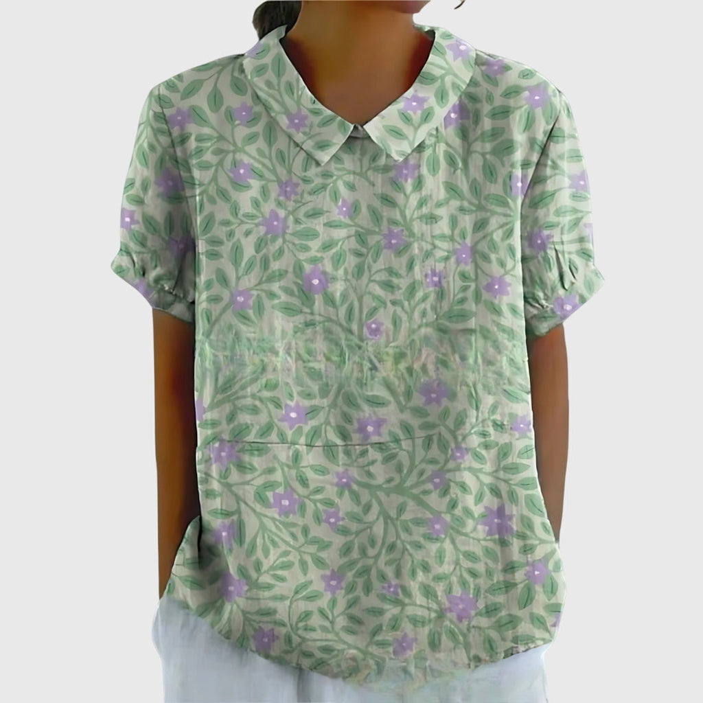 Juno Velt | Women's Floral Blouse