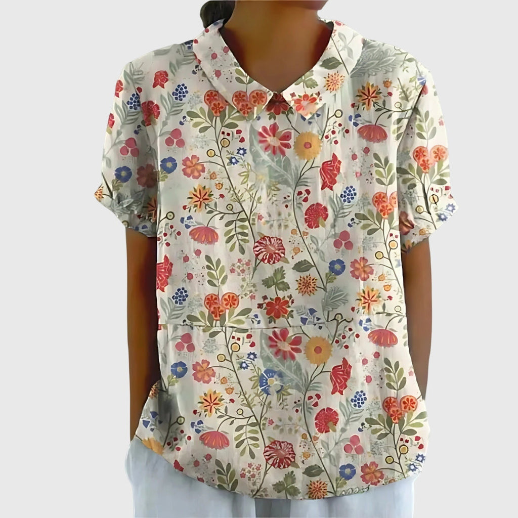 Juno Velt | Women's Floral Blouse