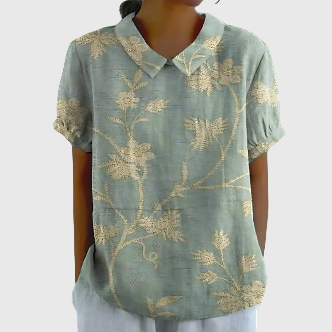 Juno Velt | Women's Floral Blouse
