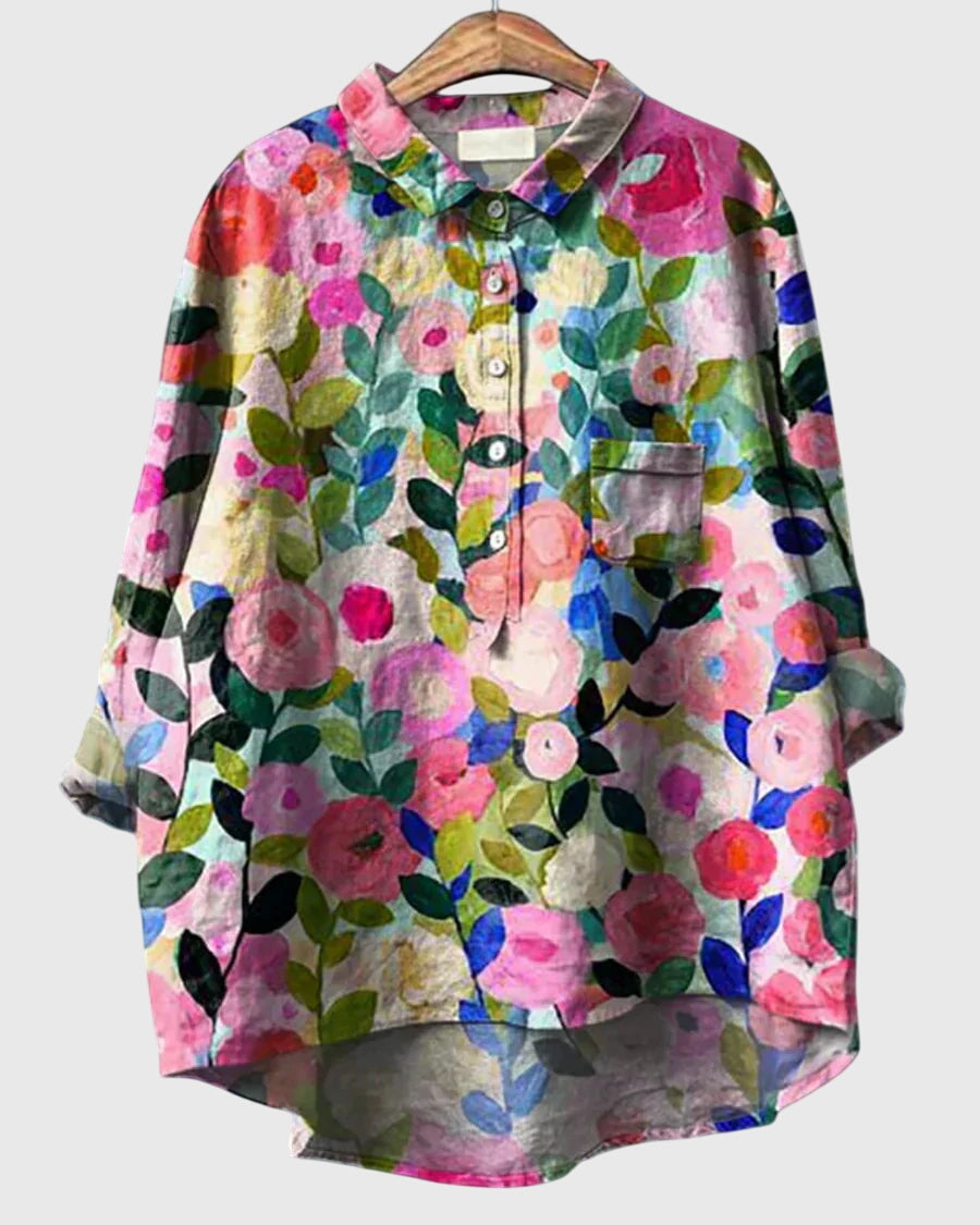 Aelis Marot | Women's Floral Print Blouse
