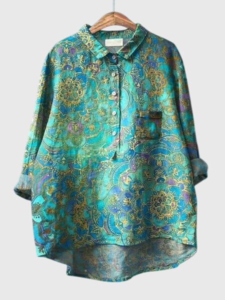 Aelis Marot | Women's Floral Print Blouse