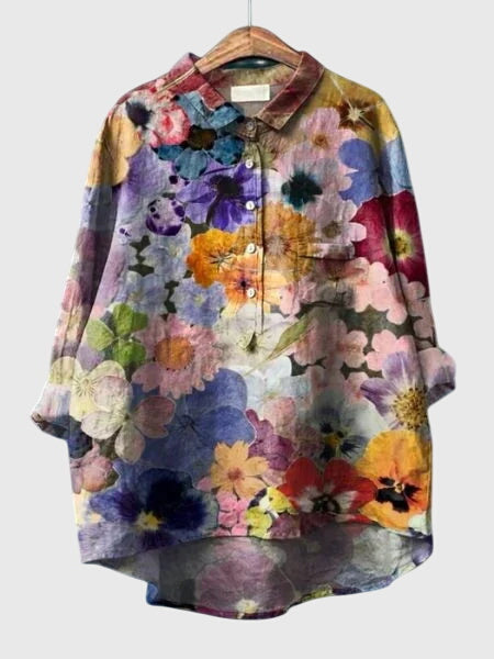 Aelis Marot | Women's Floral Print Blouse