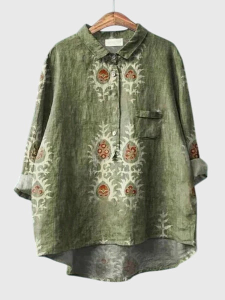 Aelis Marot | Women's Floral Print Blouse
