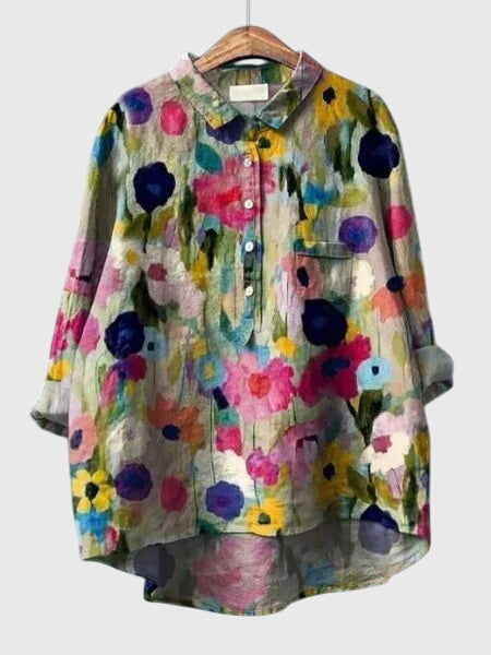Aelis Marot | Women's Floral Print Blouse