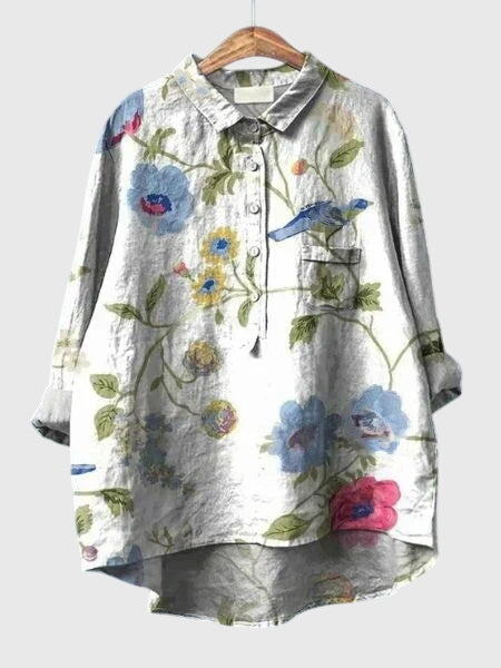 Aelis Marot | Women's Floral Print Blouse