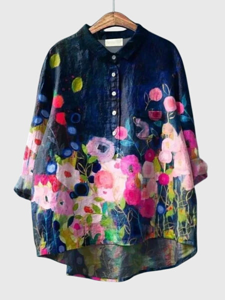 Aelis Marot | Women's Floral Print Blouse