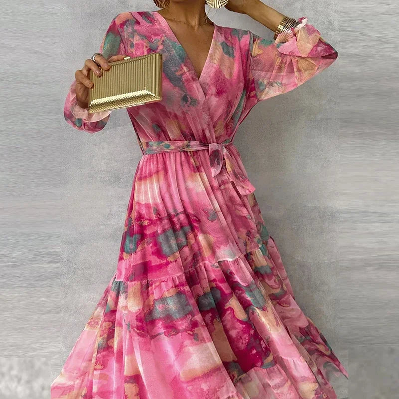 Apolline Vex | Women's Floral Wrap Maxi