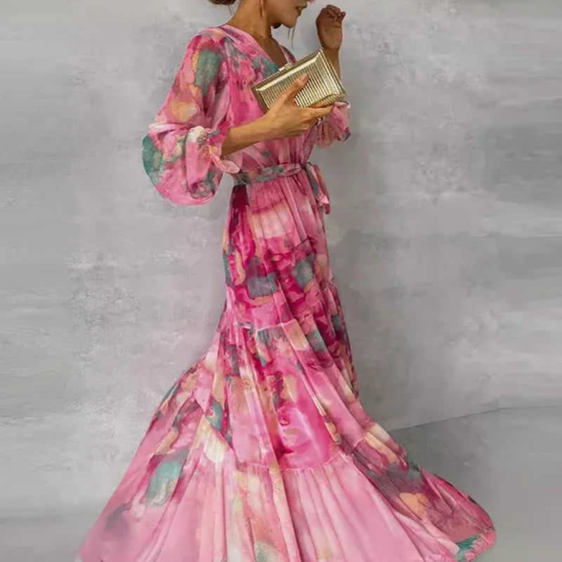 Apolline Vex | Women's Floral Wrap Maxi