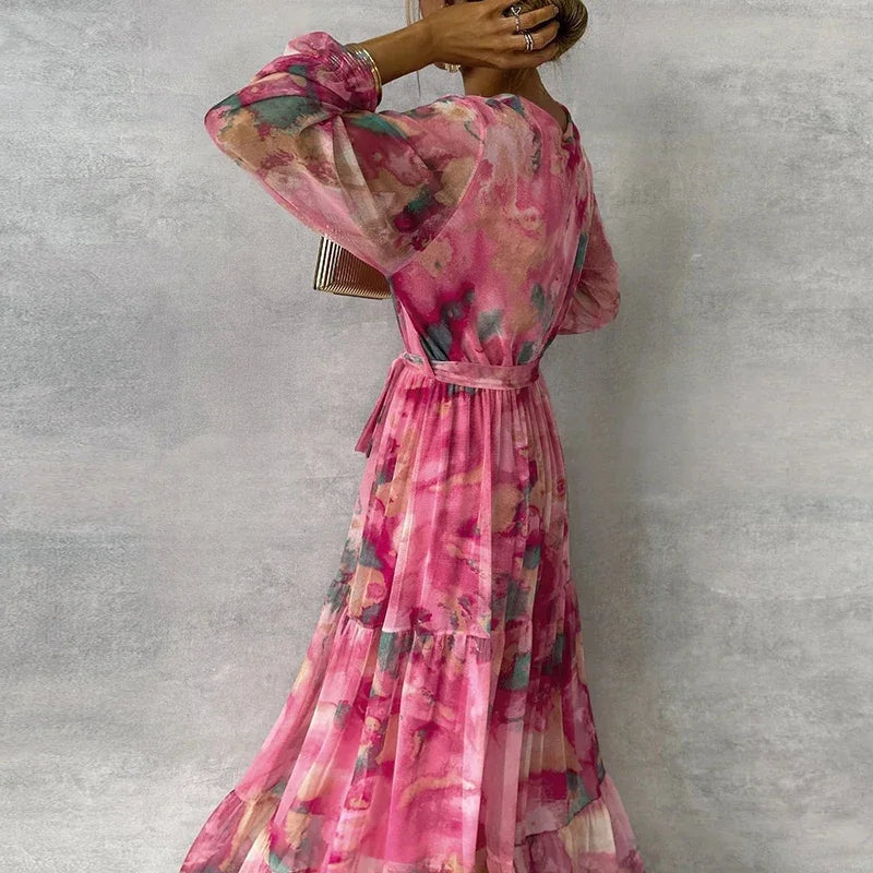 Apolline Vex | Women's Floral Wrap Maxi