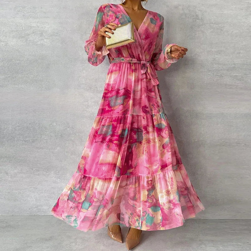 Apolline Vex | Women's Floral Wrap Maxi