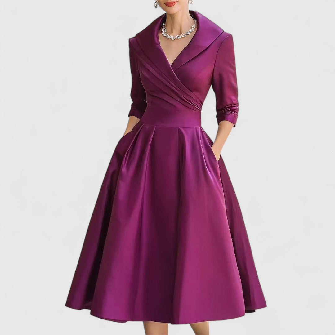 Florence Chantel | Women's Elegant Midi Dress