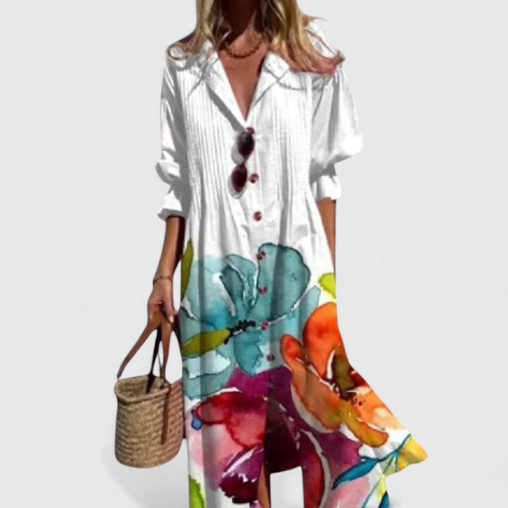 Francoise Charme | Women's Boho Maxi Dress