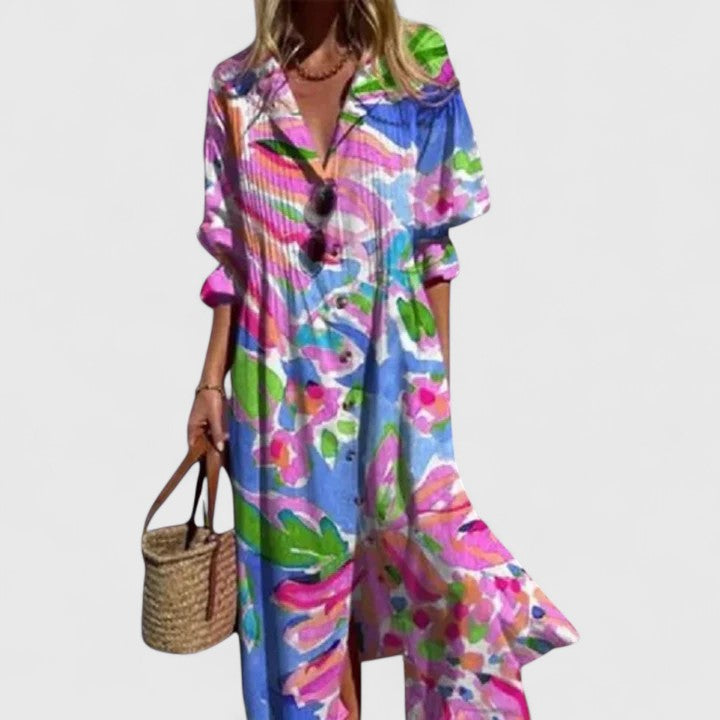 Francoise Charme | Women's Boho Maxi Dress