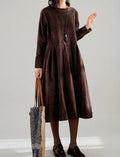Isolde Brune | French Velvet Dress
