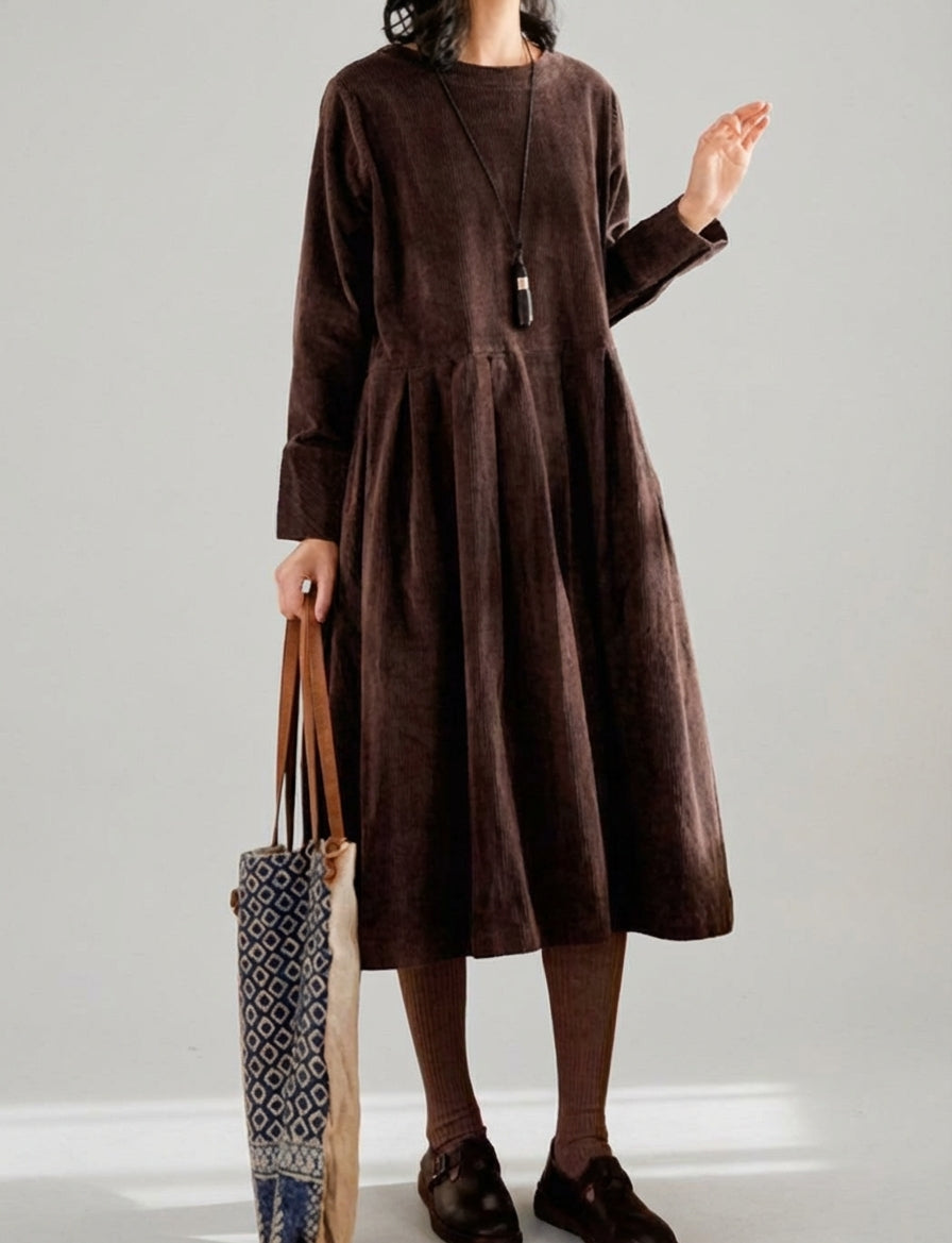 Isolde Brune | French Velvet Dress