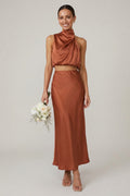 Léonie Dray | Satin Evening Dress for Women