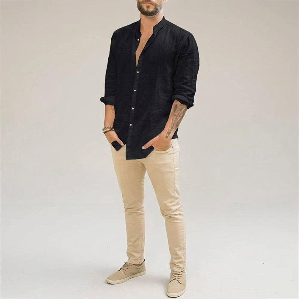 Bram Veld | Men's Linen Shirt for Hot Days