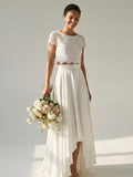 Mira Sante | Women’s White Two-Piece Bridal Gown