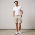 Dario Mell | Classic Casual Shorts with Stretch Waist
