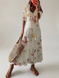 Léonie Dray | Bohemian Maxi Dress