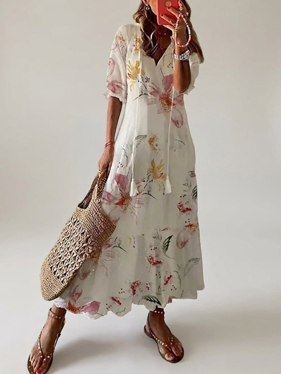 Léonie Dray | Bohemian Maxi Dress