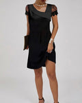 Mira Sante | Women's Mini Black Evening Dress