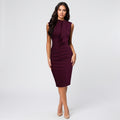 Vivienne Cord | Women’s Midi Sheath Dress