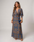 Cléa Voss | Elegant Women's Dress in Blue