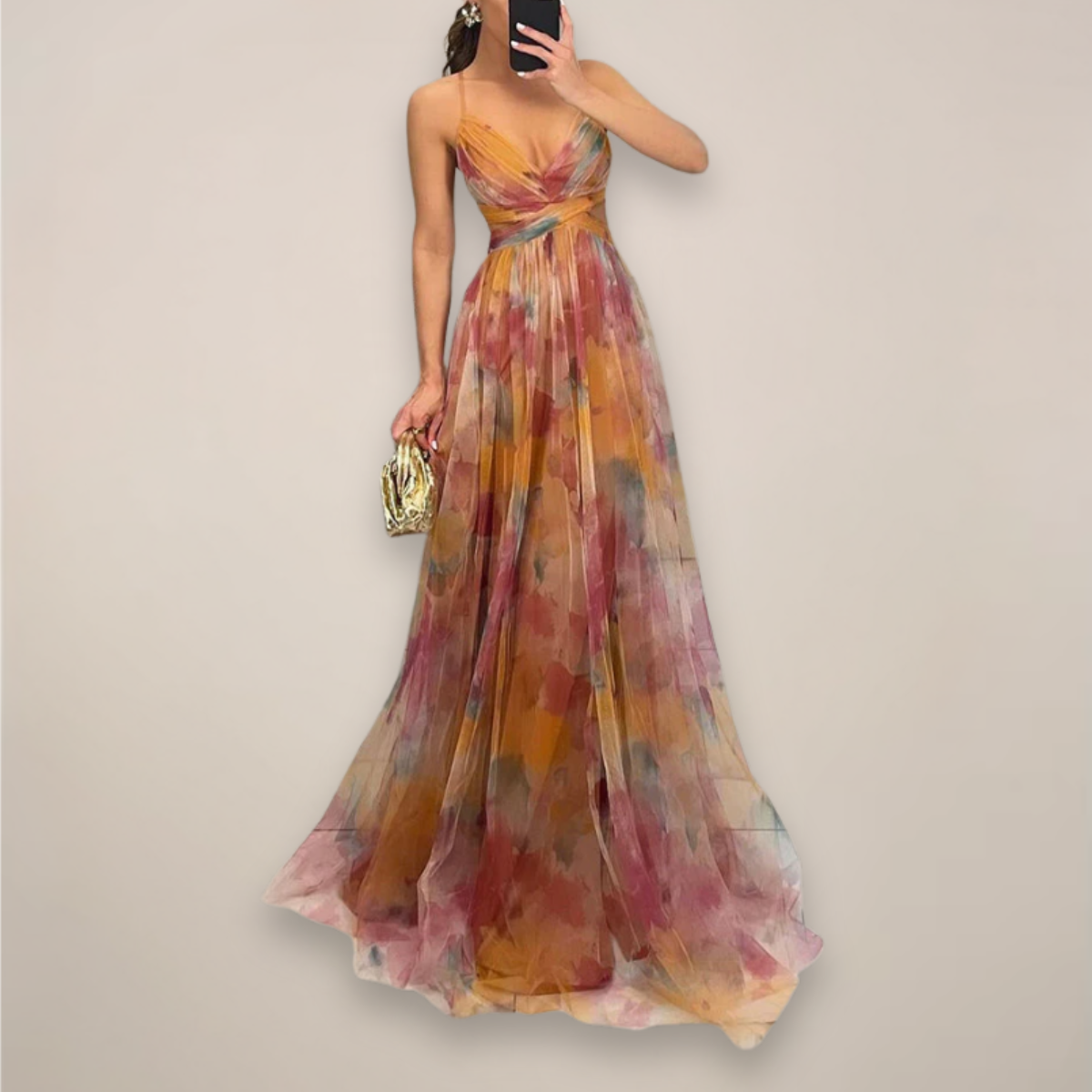 Vivienne Cord | Women’s Floral Maxi Dress
