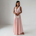 Léonie Dray | Long Dress with V-Neck
