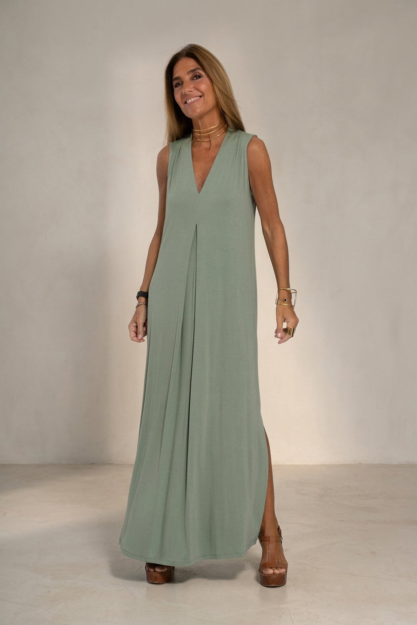 Cléa Voss | Slimming Dress with Cardigan