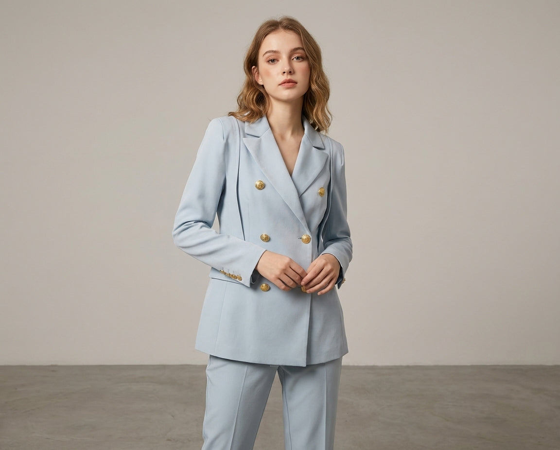 Vivienne Cord | Cape Blazer Mini Dress